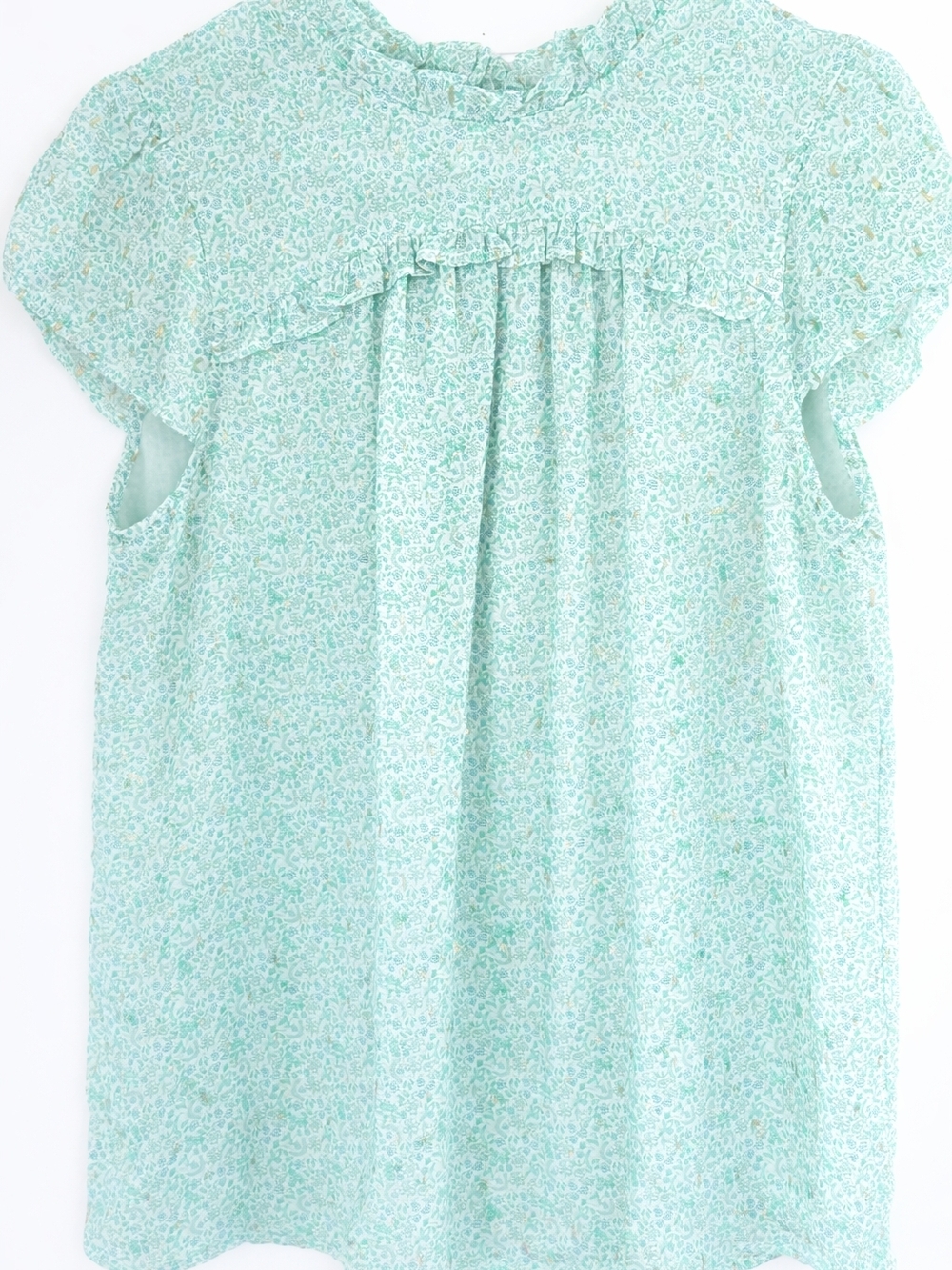 Joie Floral Ruffle Blouse – Size M – New Without Tags